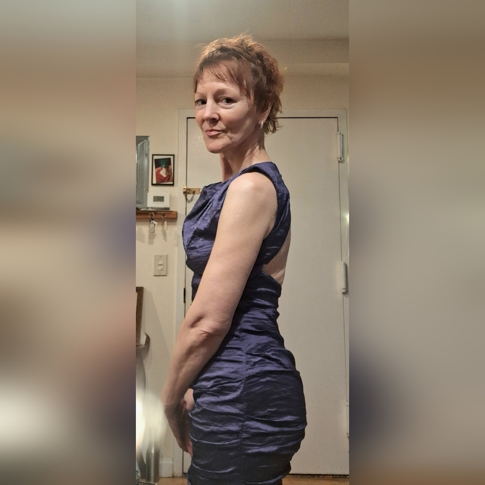 NWT Nicole Miller Backless Cocktail/Party Dress - Size 4